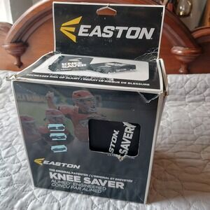 Easton Knee Saver Catcher Knee Support Pads Black Large 6010558 AliMed Baseball